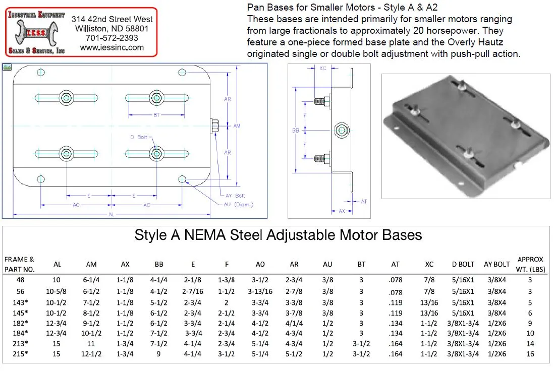 ELM slide base A2 ELM213A2 - Image 2