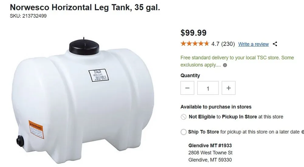 35 gal tank pic 2 35 gal tank - Image 2